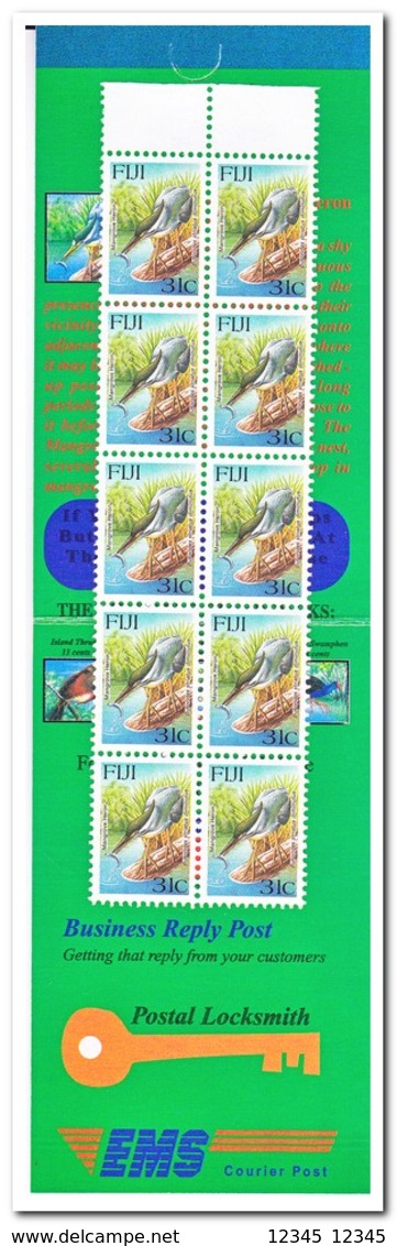 Fiji 1996, Postfris MNH, Birds - Fiji (1970-...)