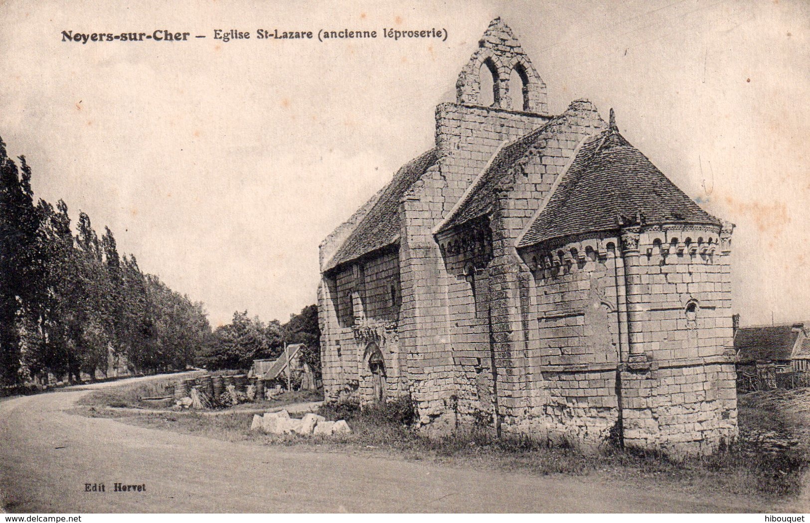 CPA Noyers-sur-Cher, Eglise St-Lazare (ancienne Léproserie) - Other & Unclassified