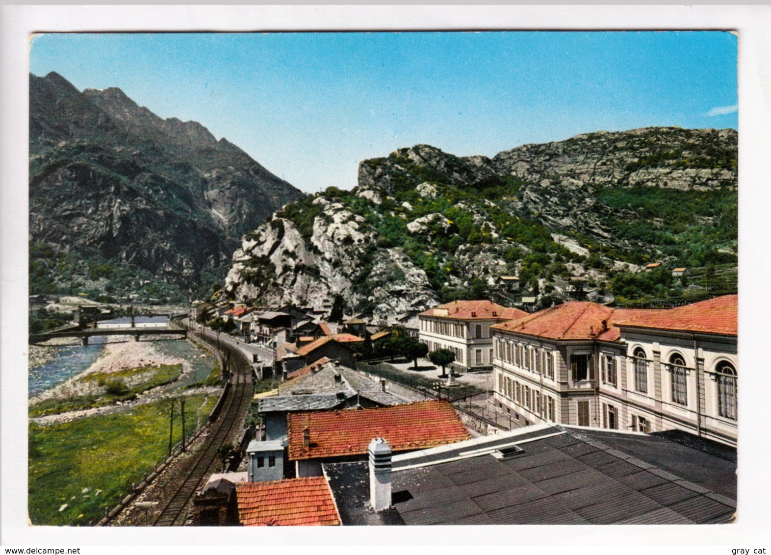 DONNAZ, Valle D'Aosta, Panorama, 1974 Used Postcard [23216] - Other & Unclassified