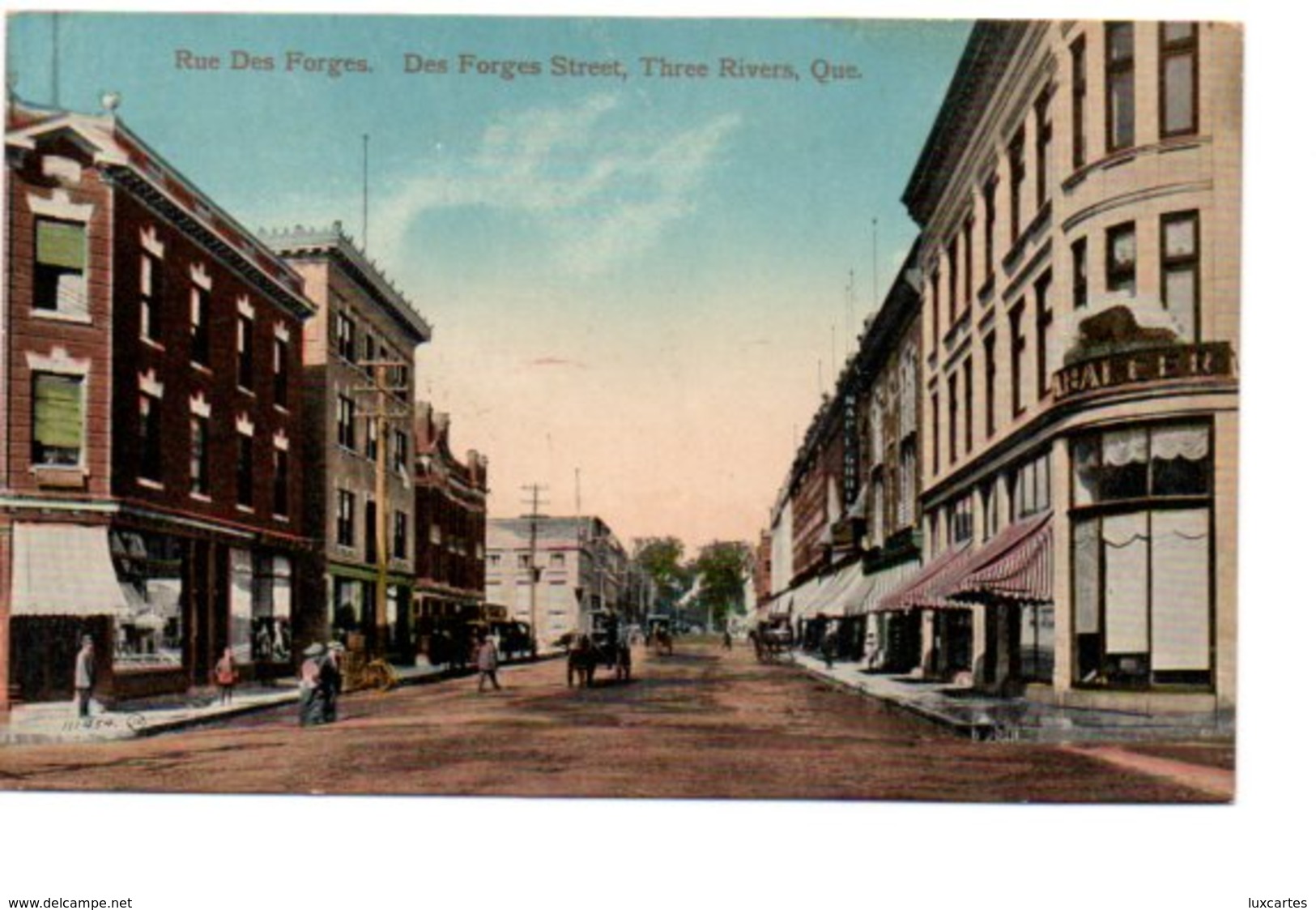 RUE DES FORGES. THREE RIVERS. - Trois-Rivières