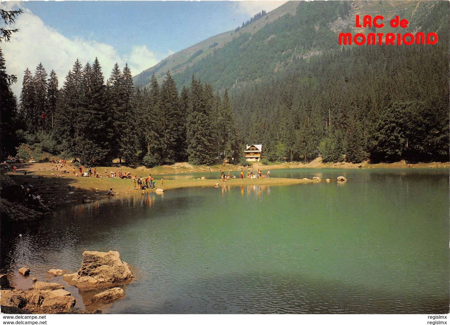 74-LE LAC DE MONTRIOND-N°129-B/0363 - Otros & Sin Clasificación