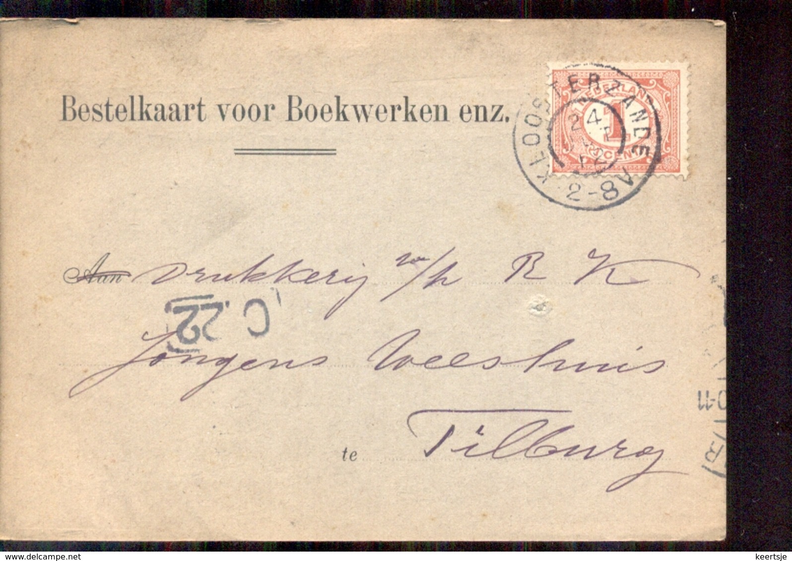 Boekwerken Enz - Kloosterzasnde - AA Van Braband 1912 - Autres & Non Classés