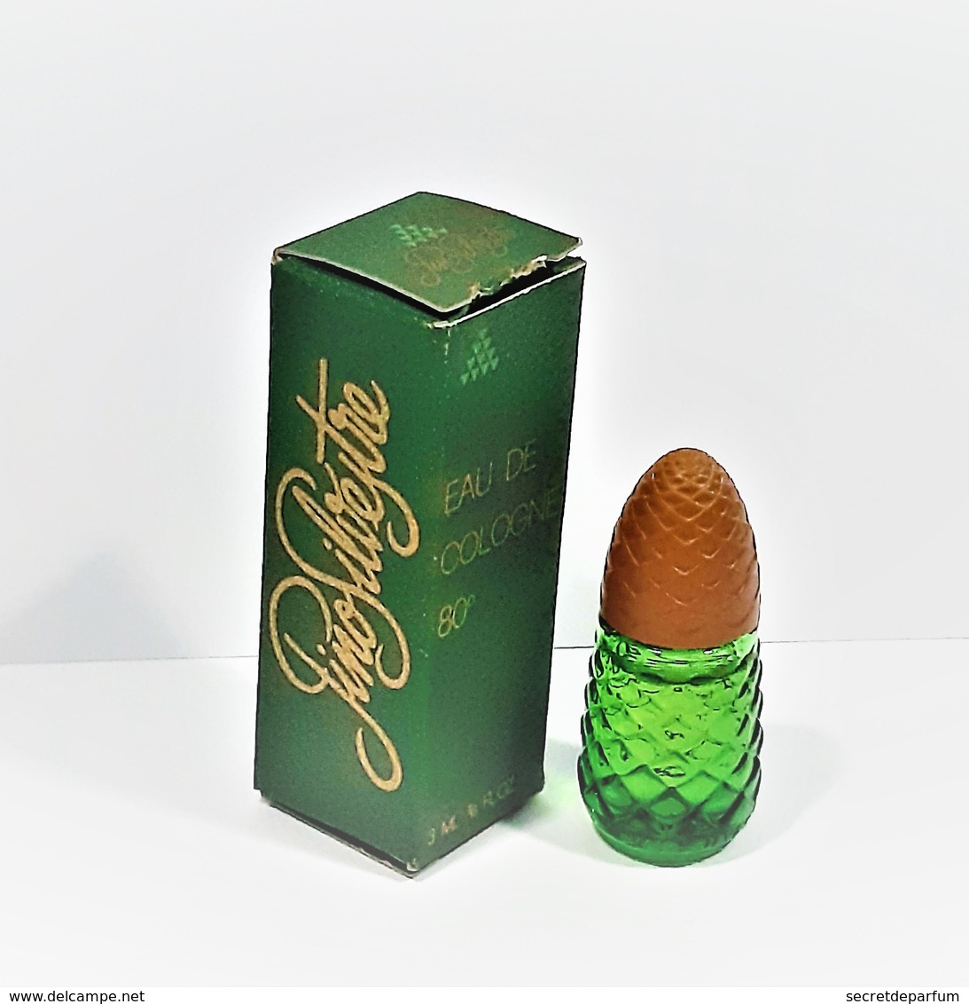 Miniatures De Parfum   EAU De COLOGNE 80°  De PINO  SILVESTRE      3  ML  +  BOITE - Miniatures Femmes (avec Boite)