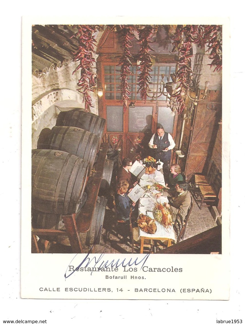 Barcelona- Restaurante Los Caracoles-(D.1073) - Barcelona