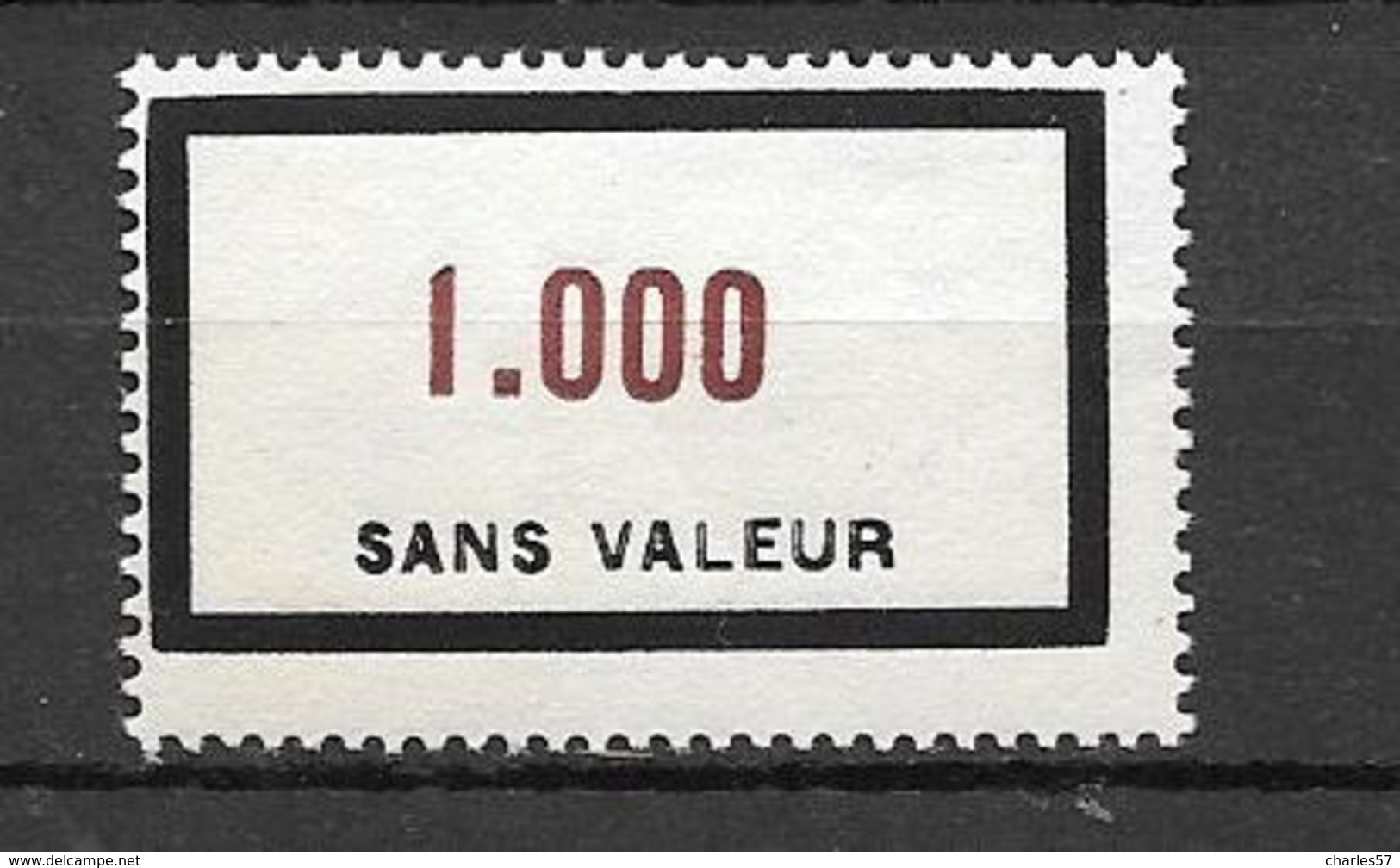 FRANCE FICTIF N°F128**  Mnh   Sans Charnière - Fictifs