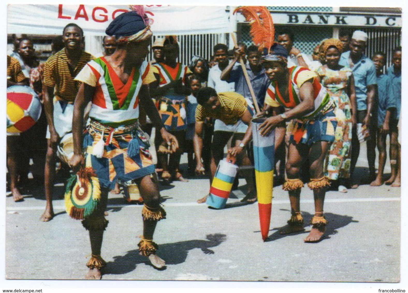 DEAR DOCTOR TYPE PUBL. VIGOREX / FORMENTI - EASTERN NIGERIA - ATILOGWU DANCERS - Nigeria