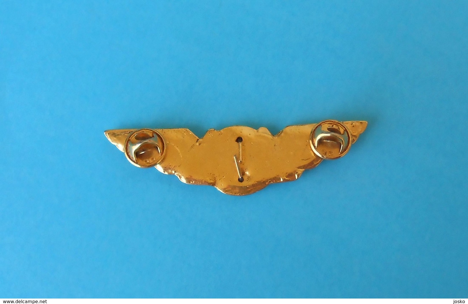 CROATIA AIRLINES (gold Plated) - Nice Large Official Pilot Wings Badge * Pilote Kroatien Croatie Croazia Croacia - Crew-Abzeichen