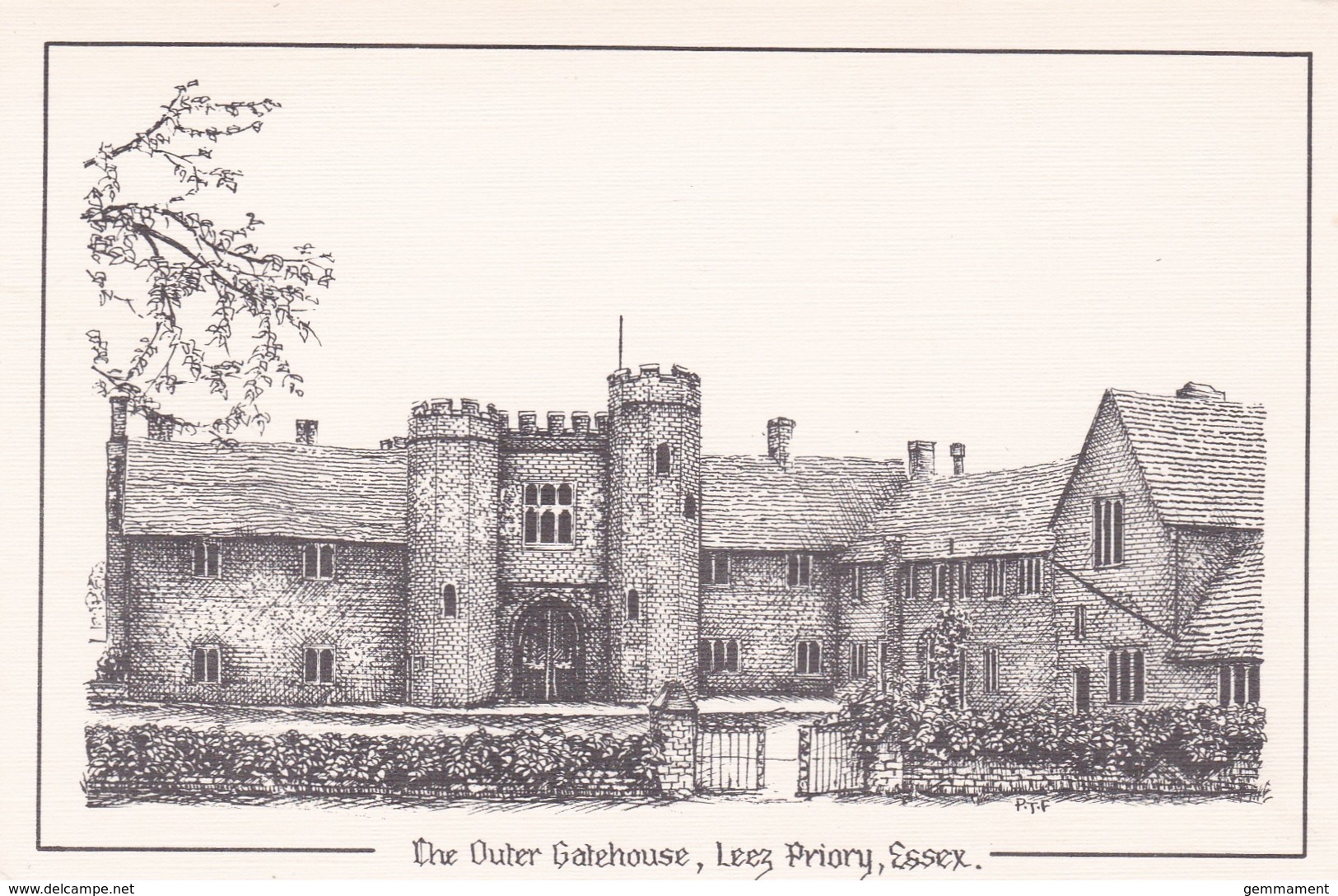 LEEZE PRIORY - THE OUTER GATEHOUSE - Other & Unclassified