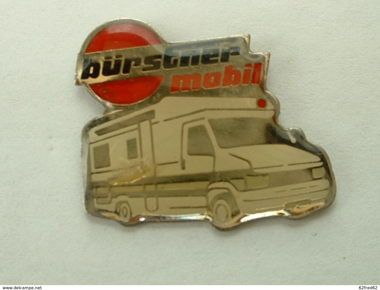 Pin's BURSTNER MOBIL - CAMPING CAR - Otros & Sin Clasificación