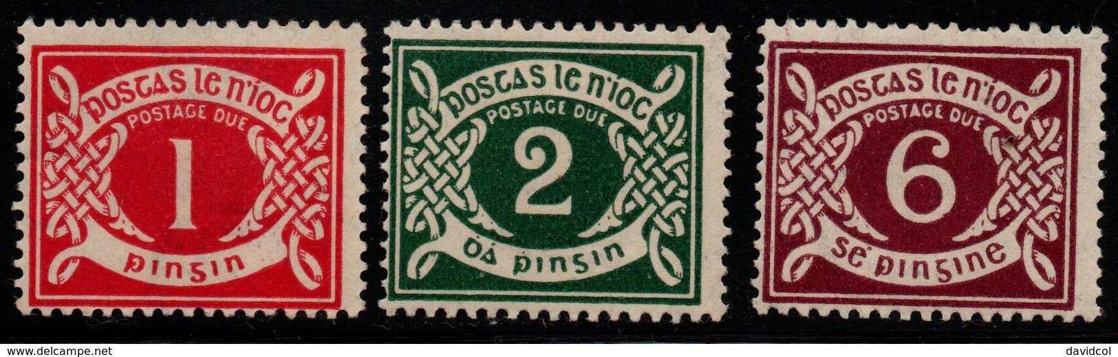 P643.-.IRELAND - 1925 - SCOTT # : J2, J3, J11 - MNH - SCV: US$ 112.00 ++ - Postage Due