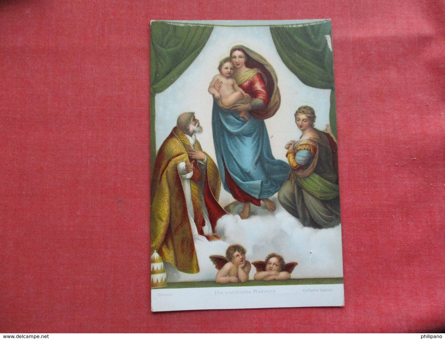 Christianity > Virgen Mary & Madonnas  Stengel Co.   Ref 3384 - Virgen Mary & Madonnas