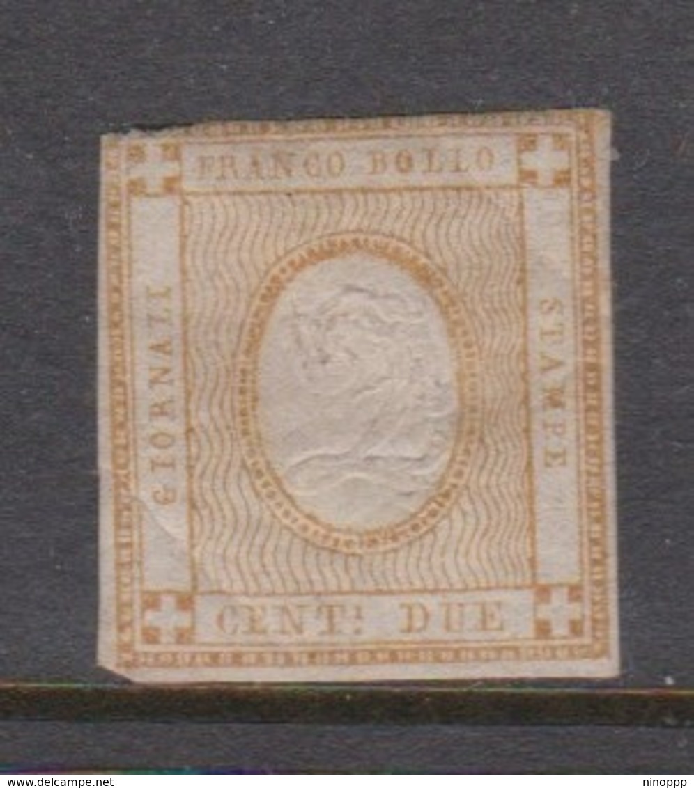 Italy S 10 1862 Cypher 2c Bister,mint Hinged - Mint/hinged