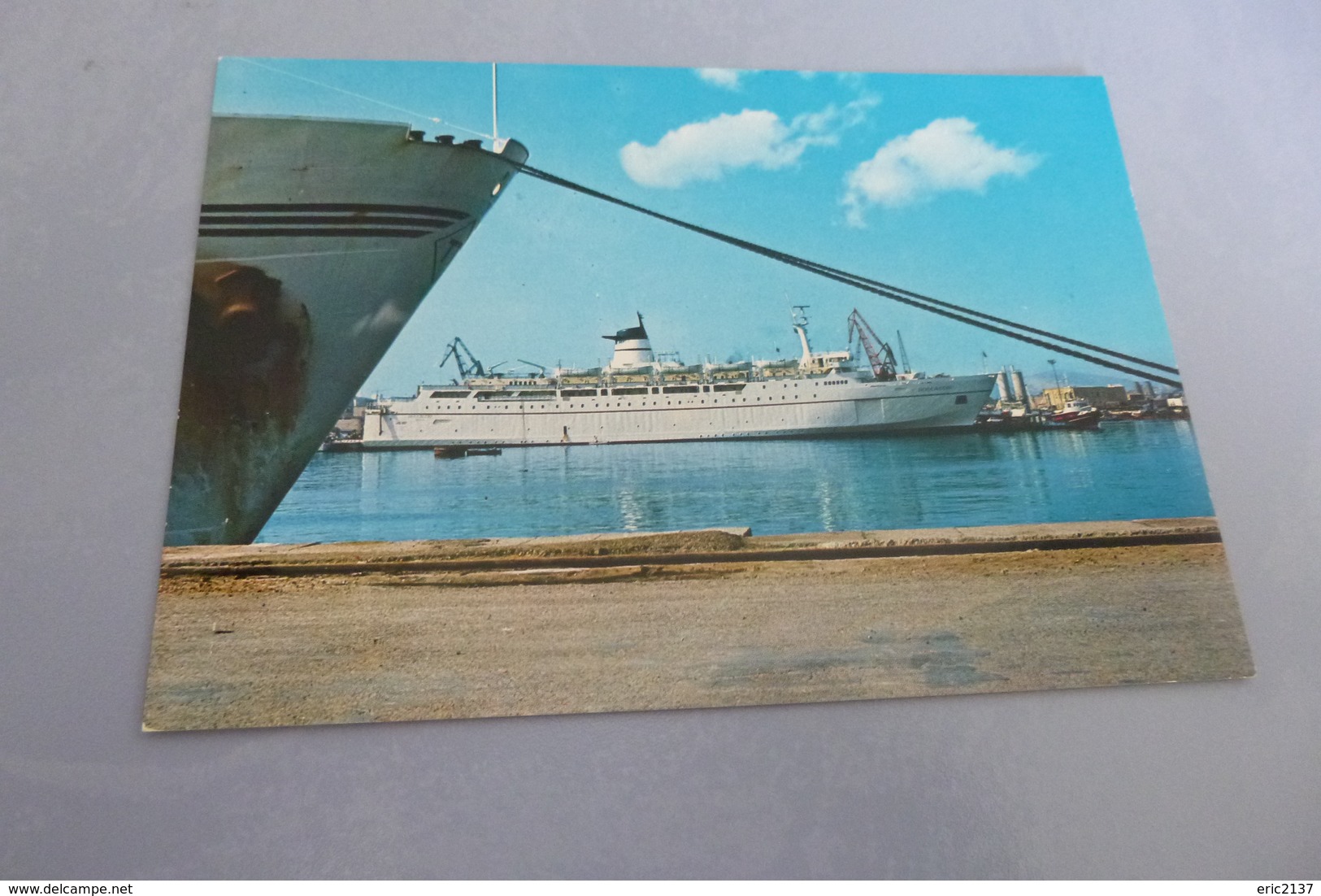 PORTO TORRES ...LE PORT ....BATEAU A IDENTIFIER..PAQUEBOT - Autres & Non Classés