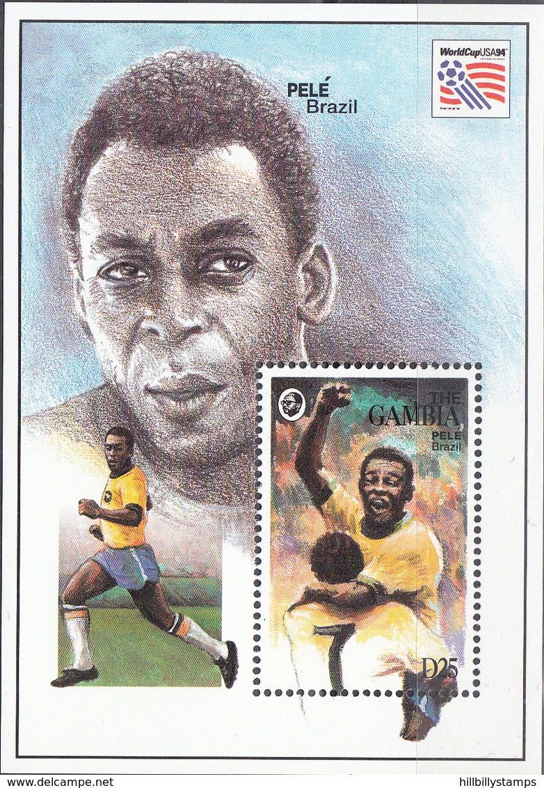 GAMBIA     SCOTT NO. 1585    MNH SOUV. SHEET     YEAR  1994 - Gambia (1965-...)