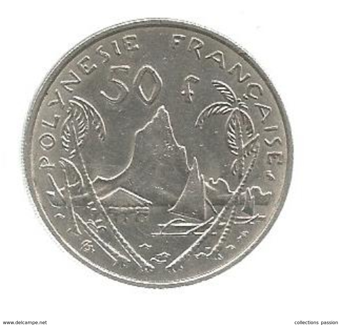 Monnaie , POLYNESIE FRANCAISE , 1967,  50 Francs - French Polynesia