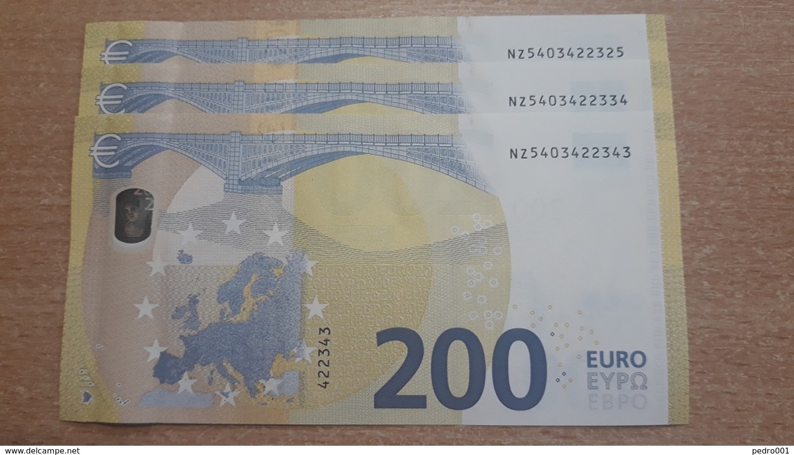 200 Euro 2019 Austria N001 D5 UNC - 200 Euro