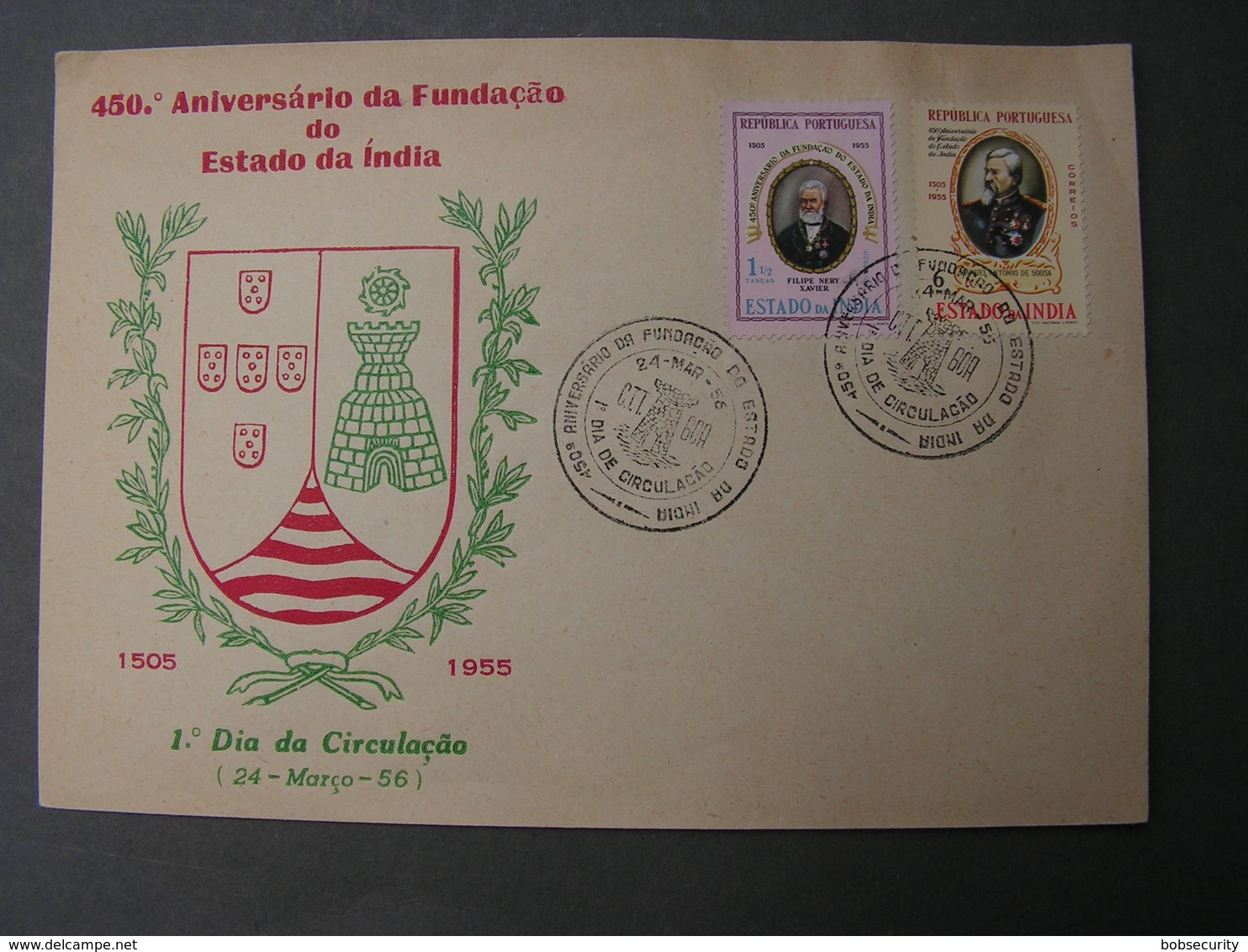 India Cv. FDC ?  1955 - Portugiesisch-Indien