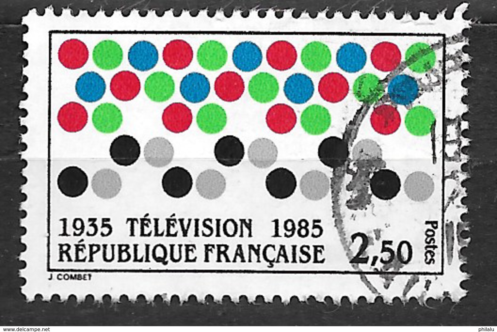 FRANCE 2353 50ème Anniversaire De La Télévision - Gebraucht