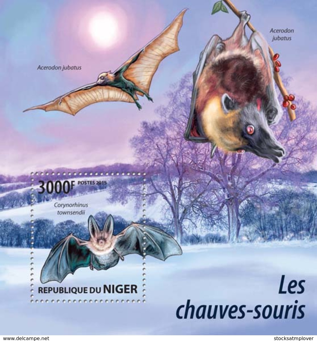 Niger 2015 Fauna Bats - Niger (1960-...)