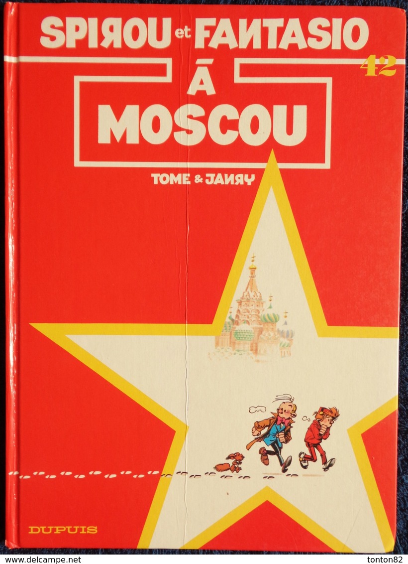 SPIROU Et FANTASIO - N° 42 - Spirou Et Fantasio à Moscou - Dupuis - ( E.O. 1990 ) . - Spirou Et Fantasio