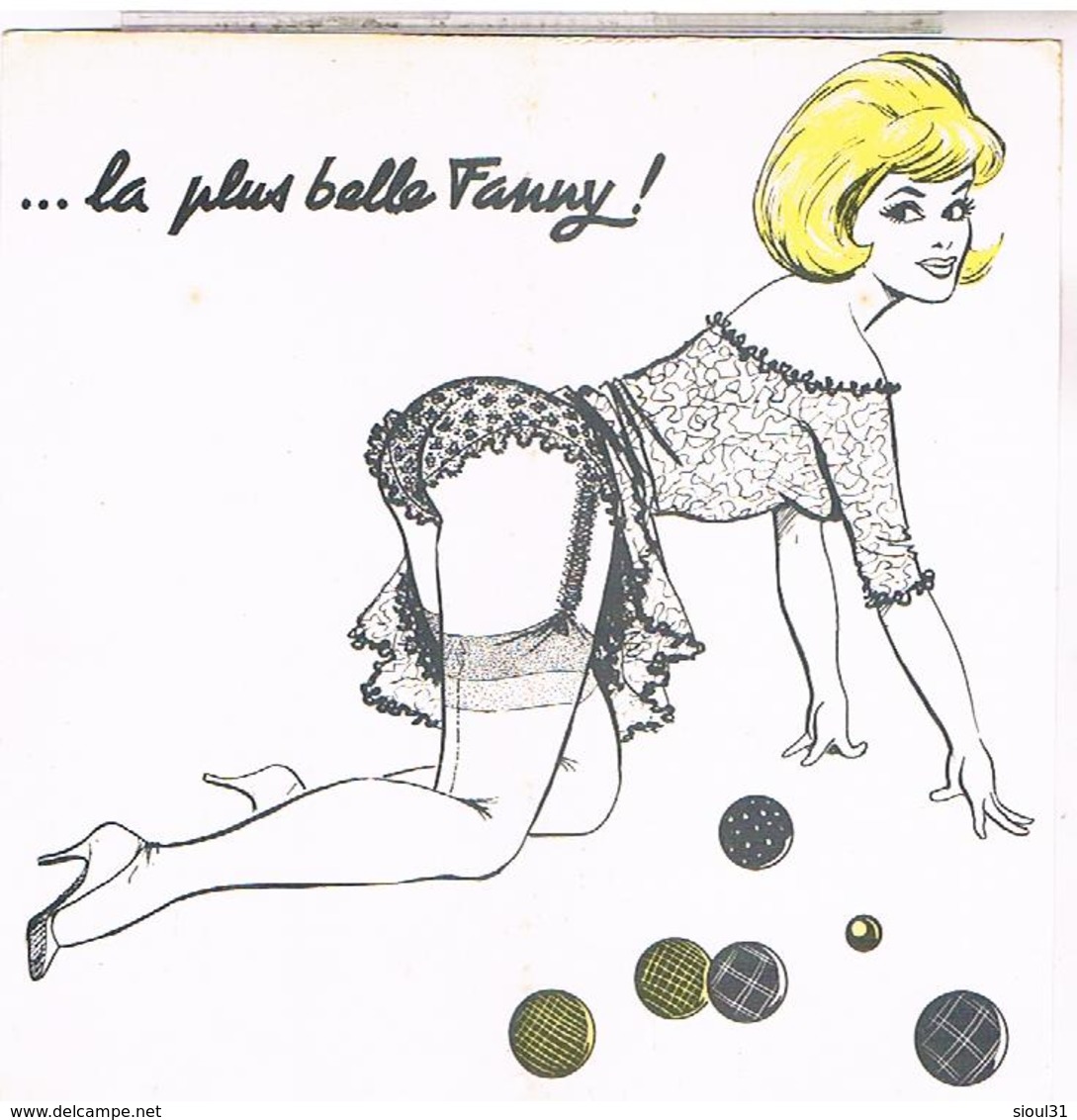 Illustrateur Louis Carriere Carte Double 180x108 Pin Up N° Fol IV   Lc32 - Carrière, Louis