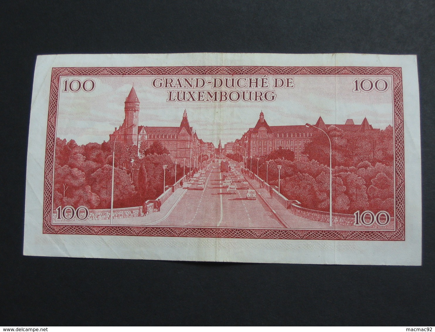 100 Francs GRAND DUCHE DE LUXEMBOURG 1970  **** EN  ACHAT IMMEDIAT  **** - Luxembourg