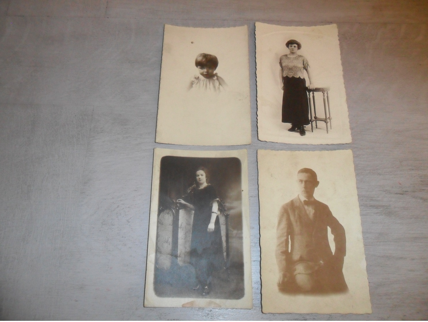 Beau lot de 60 cartes photos ( carte photo )  inconnu personnes personne   Mooi lot van 60 fotokaarten  personen