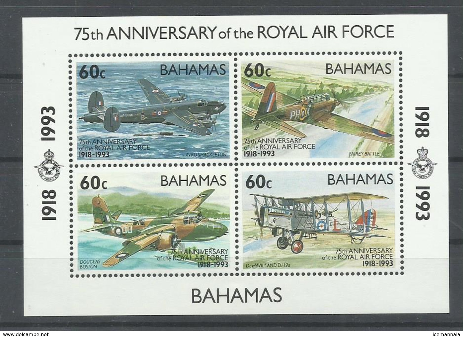 BAHAMAS YVERT  H/B 69     MNH  ** - Bahamas (1973-...)