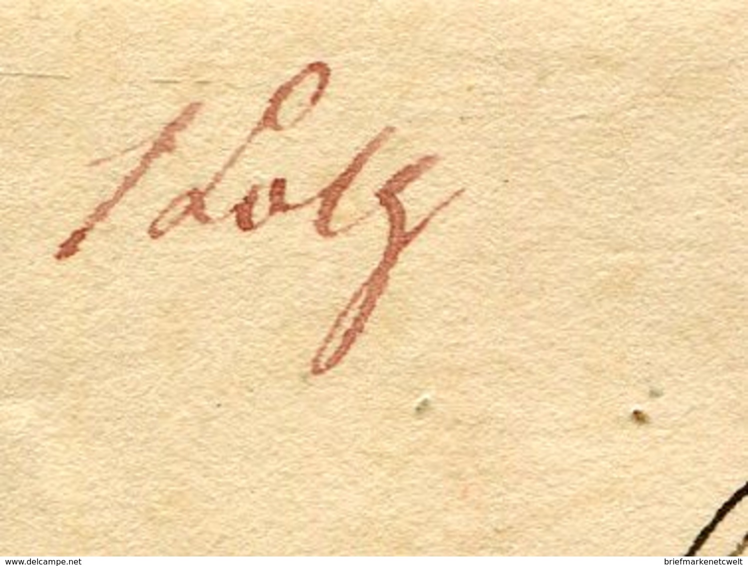 Hannover / 1835 / Vorphila-Brief L1-Stempel MUENDER, Hs. Datum (17067) - Vorphilatelie