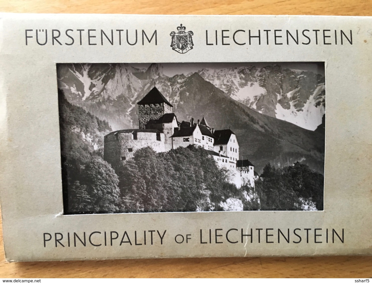 Liechtenstein Leporello Années 1950 Cartes Photo (10) - Liechtenstein