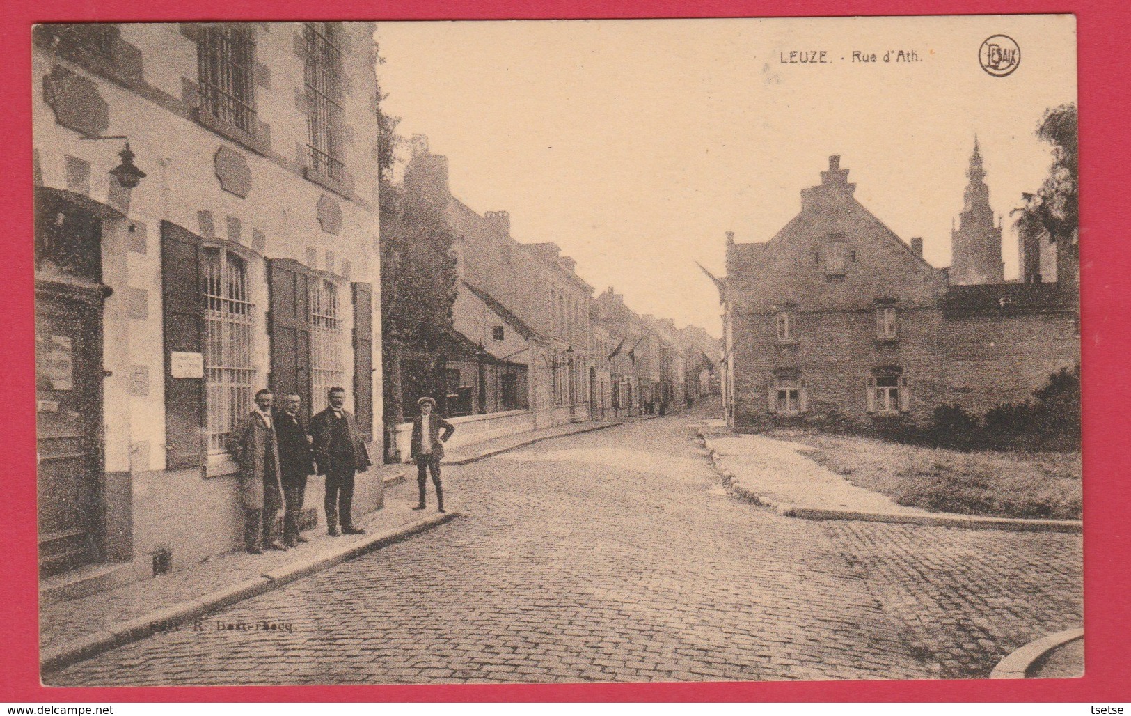 Leuze - Rue D'Ath -1928 ( Voir Verso ) - Leuze-en-Hainaut