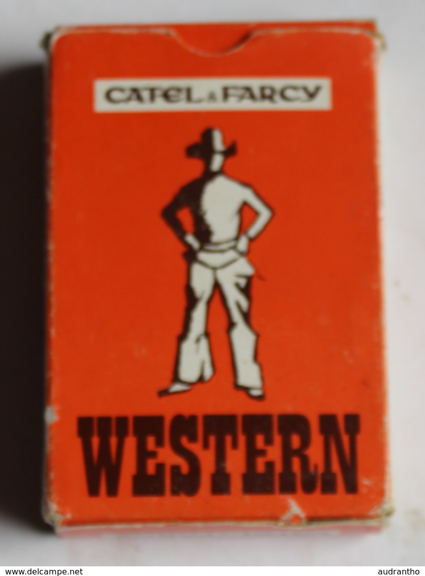 Original Jeu 7 Familles Vintage Western Famille Cow Boy Catel Et Farcy Dessin Le Faou - Autres & Non Classés