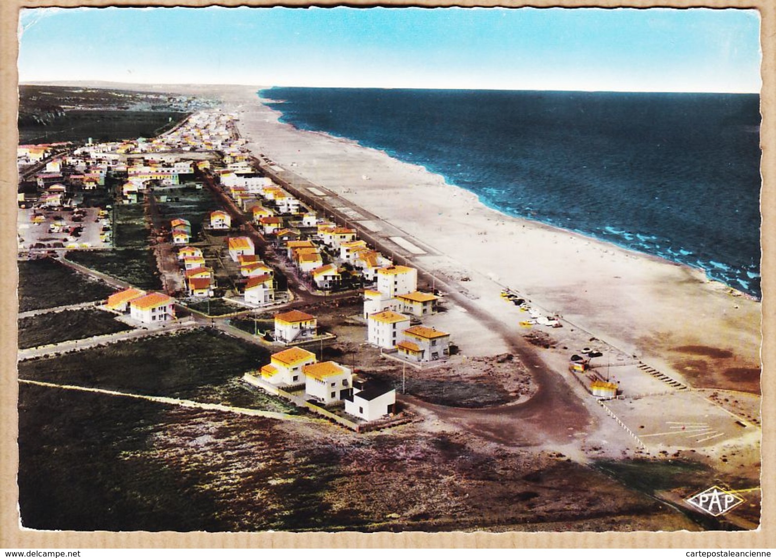 X11136 NARBONNE-PLAGE 1950s Aude Vue Générale Littoral Nouvelle Station Balnéaire Edition PAGES Perpignan 1274 - Narbonne