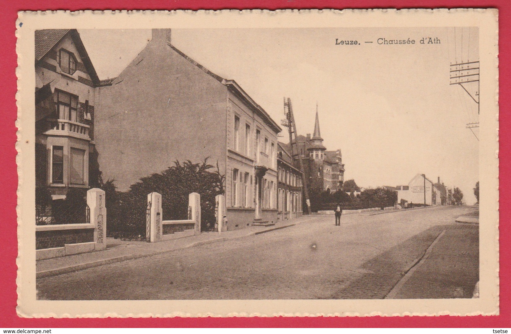 Leuze - Chaussée D'Ath  ( Voir Verso ) - Leuze-en-Hainaut