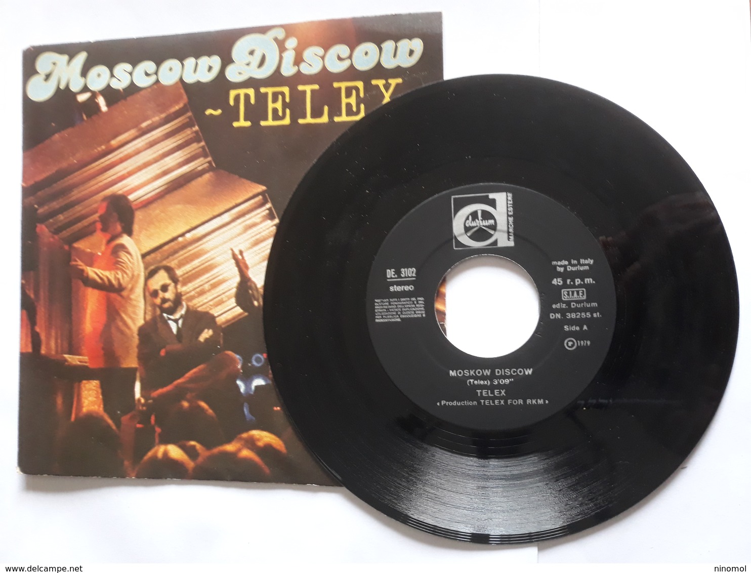 Telex  -  1979.  Durium DE 3102 - Moscow Discow - Hard Rock & Metal