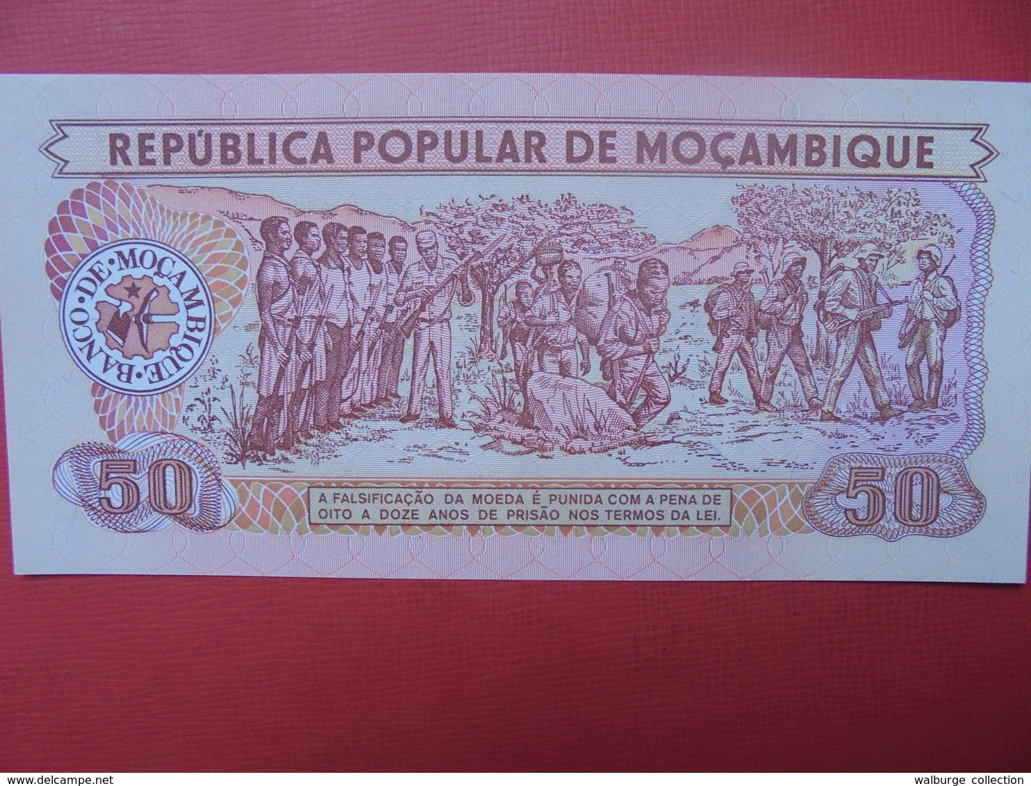 MOZAMBIQUE 50 METICAIS 1986 PEU CIRCULER/NEUF - Mozambique