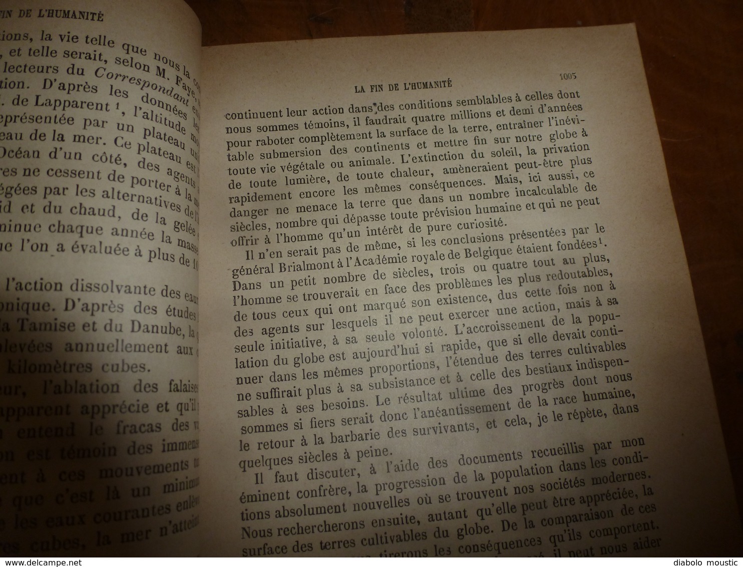 1897 LA FIN DE L'HUMANITÉ  (16 Pages) - Non Classés