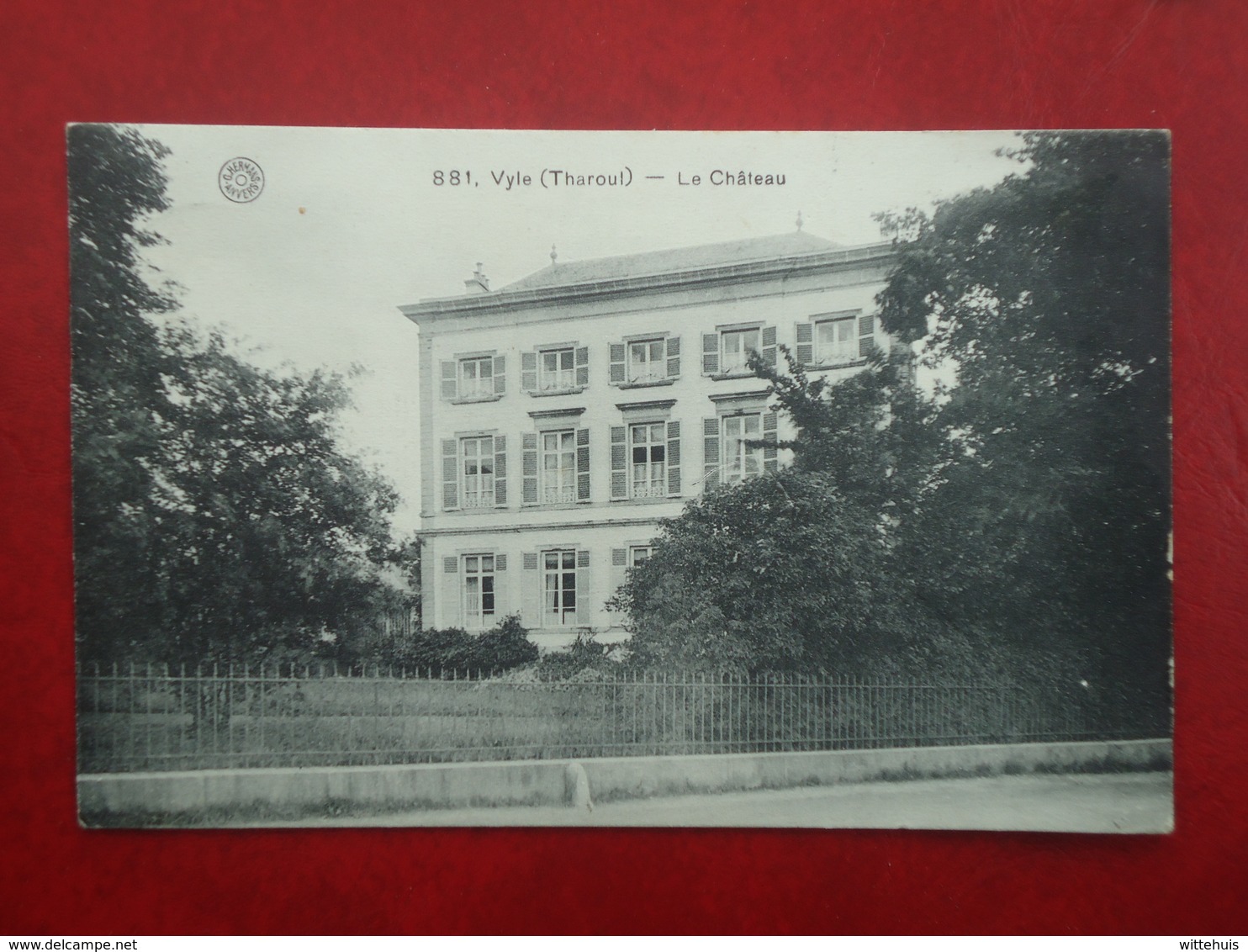 Vyle ( Tharoul )  Le Chateau       ( 2 Scans ) - Marchin