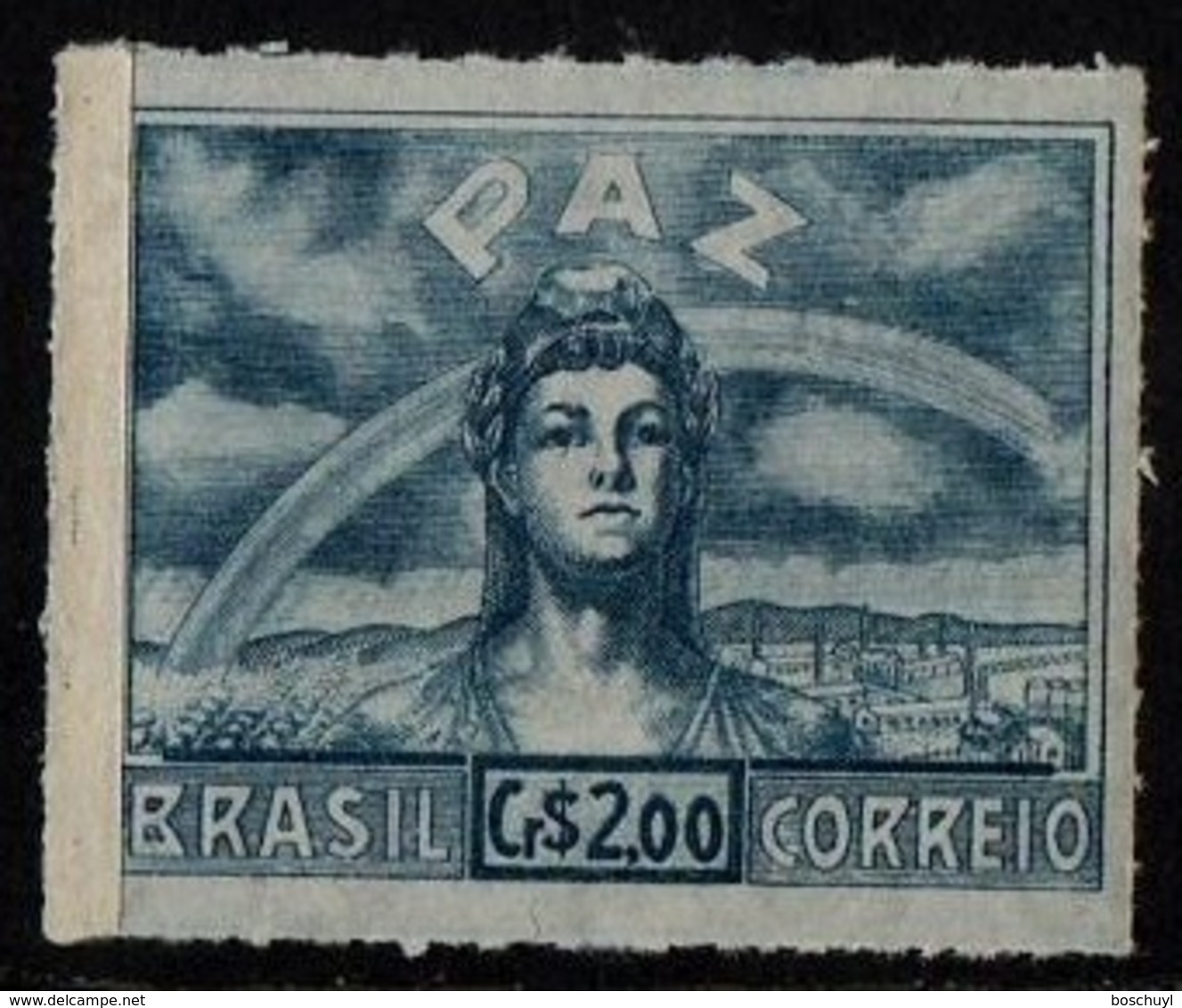 Brazil, 1945, Allied Victory World War II, MNH, Michel 674 - Autres & Non Classés