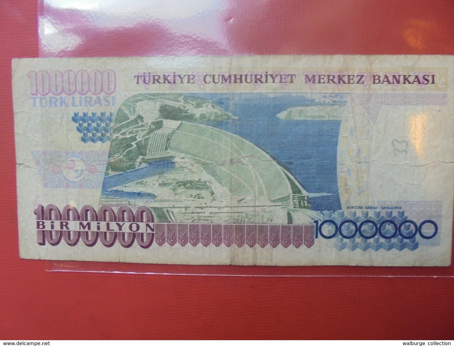 TURQUIE 1.000.000 LIRASI 2002 CIRCULER - Turquie