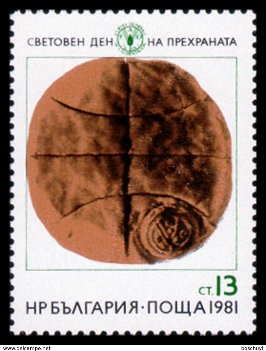 Bulgaria, 1981, World Food Day, FAO, United Nations, MNH, Michel 3050 - Autres & Non Classés
