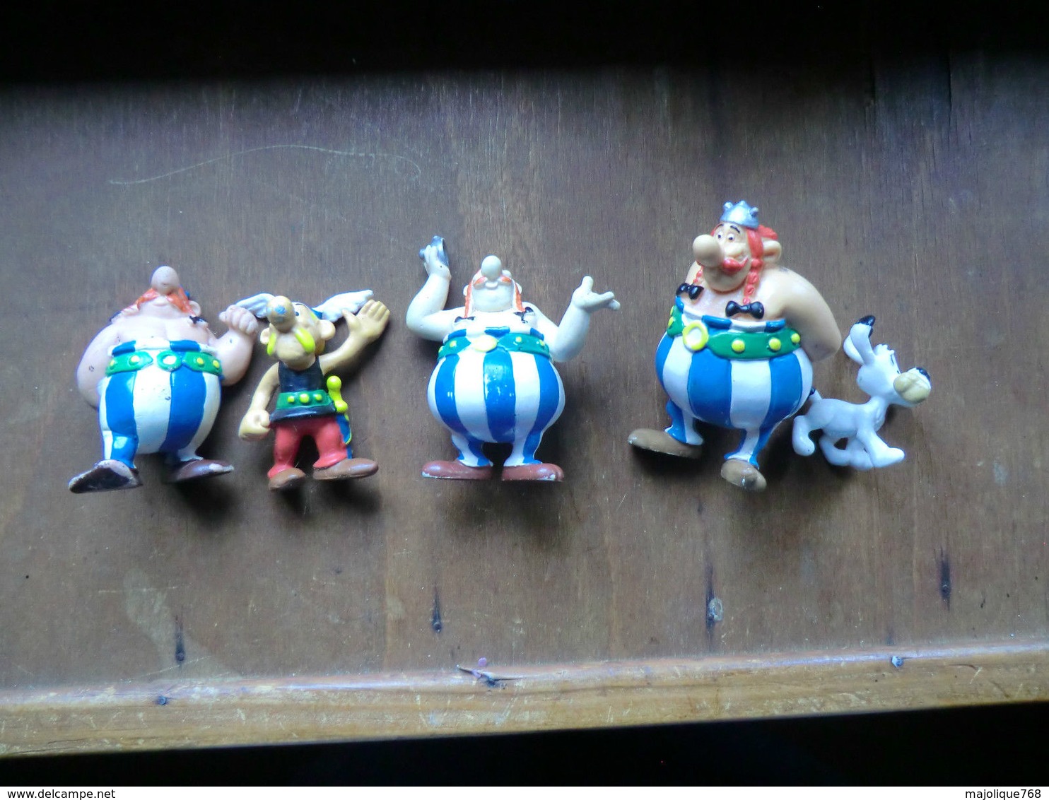 10 Figurines-Astérix Obélie Idéfix-marques Playstoy- Bully-toys Belgium-année 90 - Asterix & Obelix