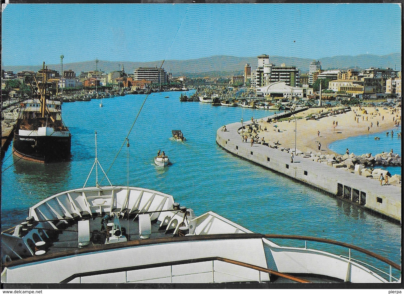 ANNULLO SPECIALE  - PESCARA 29.05.1976 - 6a MOSTRA FILATELICA C.A.S.C BANCA D'ITALIA - SU CARTOLINA PESCARA - Esposizioni Filateliche