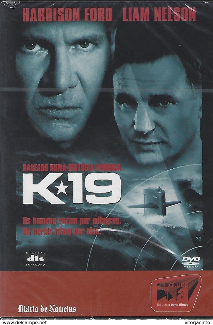 K19 - Movie With Original Lenguage And Portuguese Legends - DVD - Action, Adventure