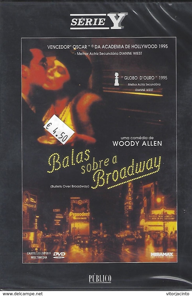 Balas Sobre A Broadway - Movie With Original Lenguage And Portuguese Legends - DVD - Comedy