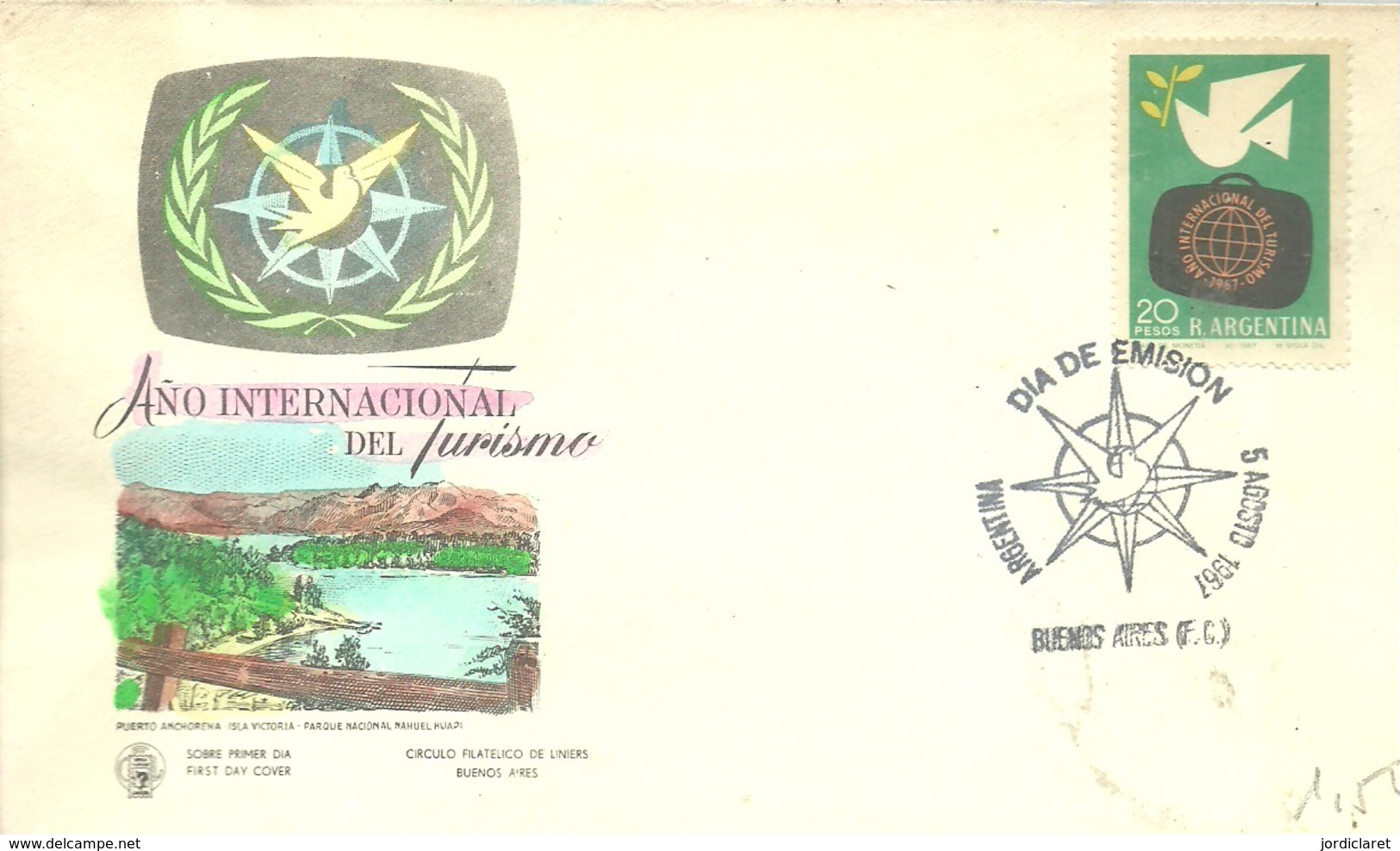 FDC ARGENTINA 1967 - Otros & Sin Clasificación