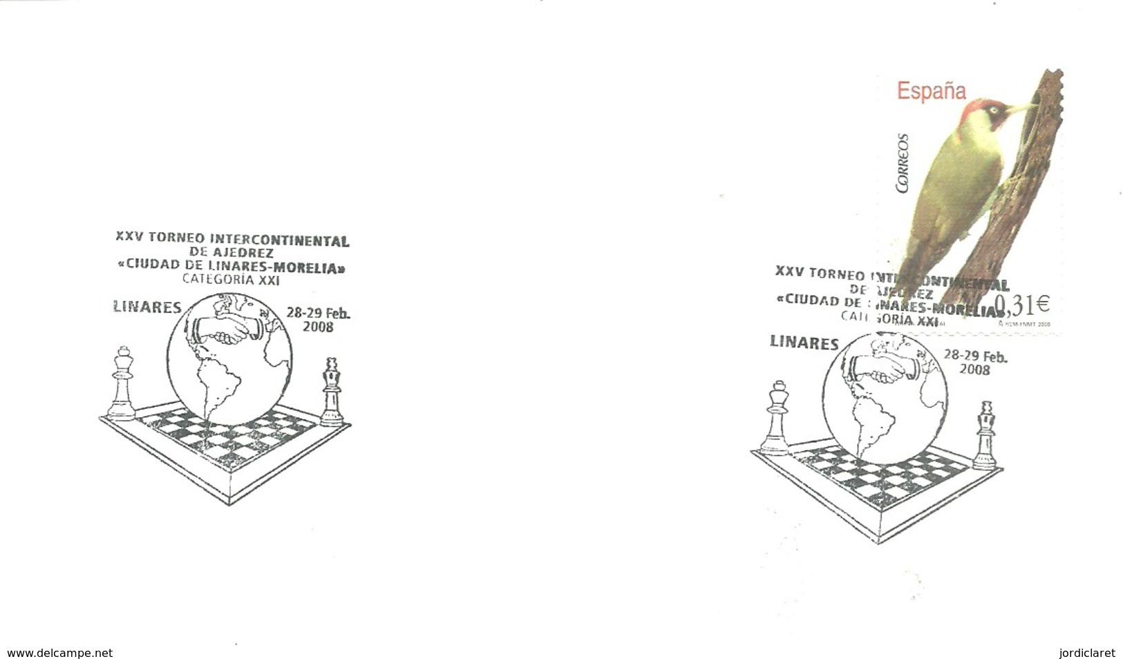 POSTMARKET ESPAÑA 2008 - Chess