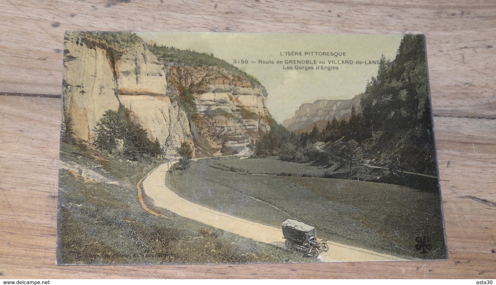 Route De Grenoble Au Villard De Lans, Les Gorges D'Engins …... … MT-3126 - Autres & Non Classés