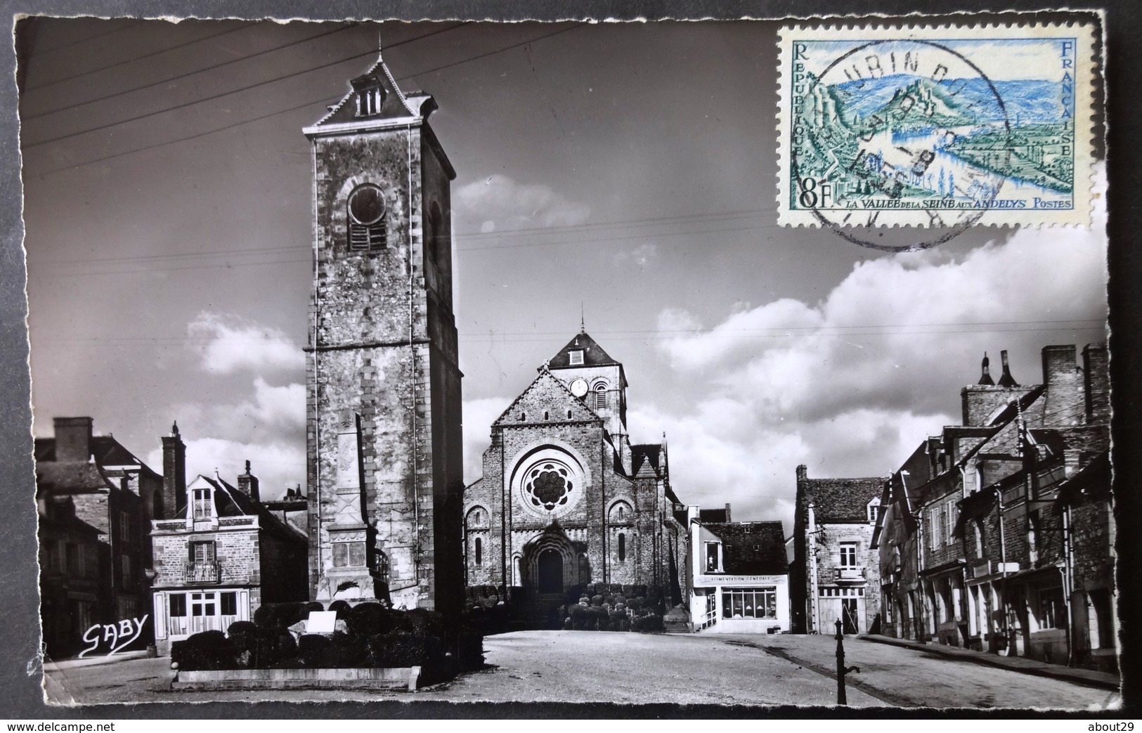 CPSM 35 SAINT AUBIN DU CORMIER - La Vieille Tour Et L'Eglise - Gaby 10 - Réf. D 159 - Redon