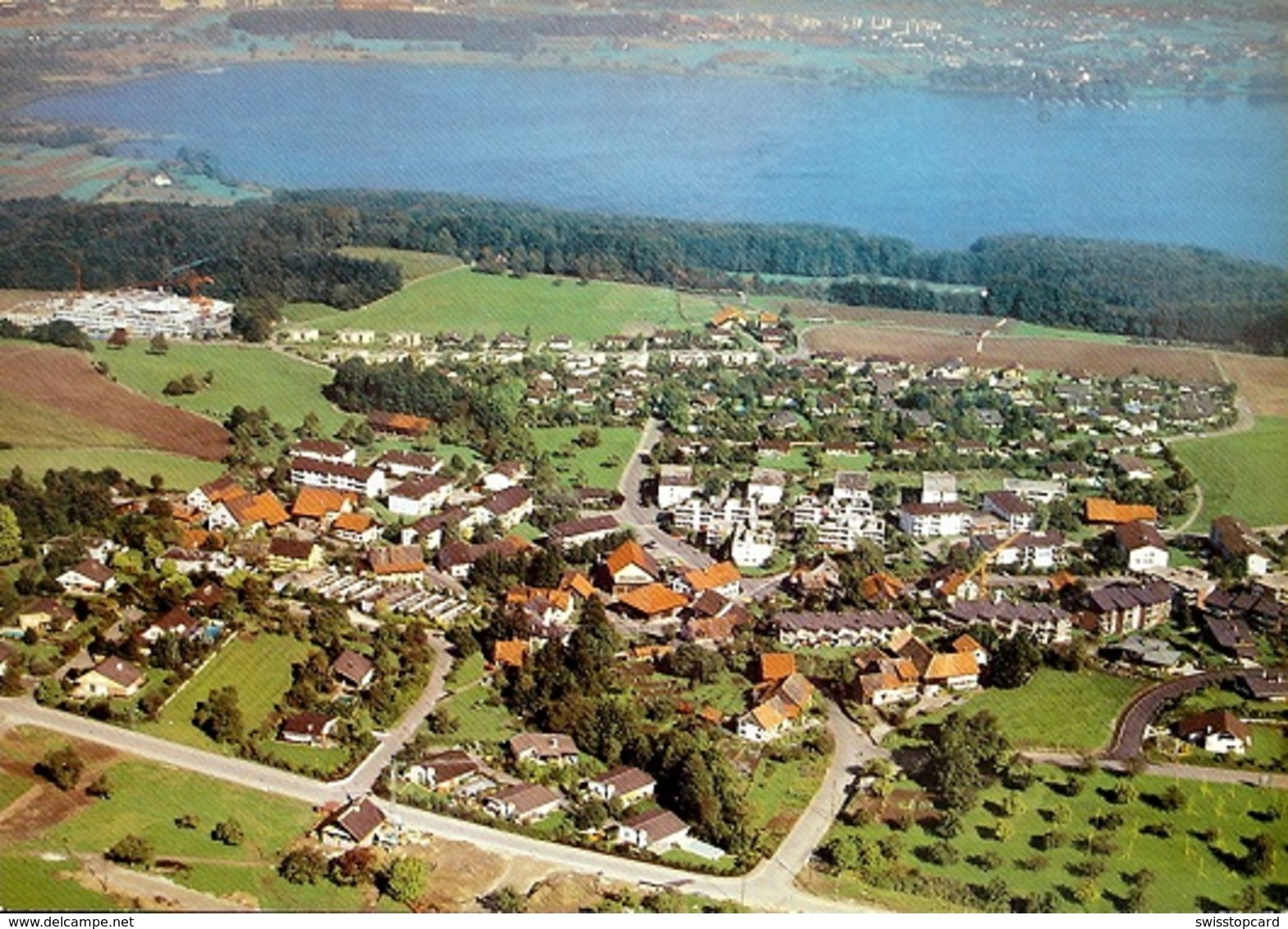 EBMATINGEN Mit Greifensee Flugaufnahme Verschönerungsverein Maur - Greifensee